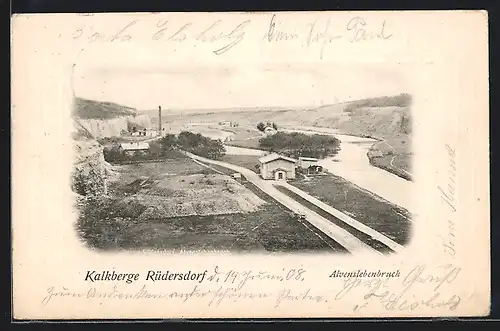 AK Kalkberge-Rüdersdorf, Allvenslebenbruch