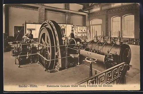 AK Dörnten, Grube Georg Friedrich, Ilseder Hütte, Electrische Centrale, Bergbau