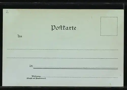 Lithographie Itzehoe, Eichthal, ST. Laurenti Kirche, Schloss Breitenburg, Postamt