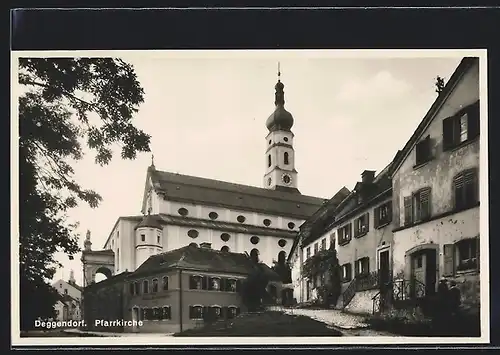 AK Deggendorf, an der Pfarrkirche