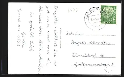 AK Mainleus / Ofr., Gesamtansicht, Teilansicht