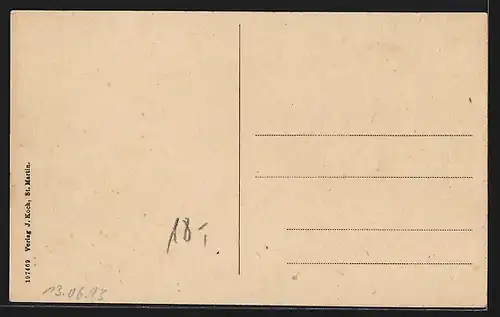 AK St. Martin a. d. Weinstr., Blick auf die Lourdesgrotte