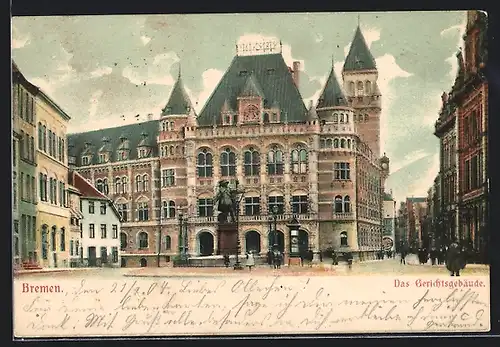 AK Bremen, das Gerichtsgebäude