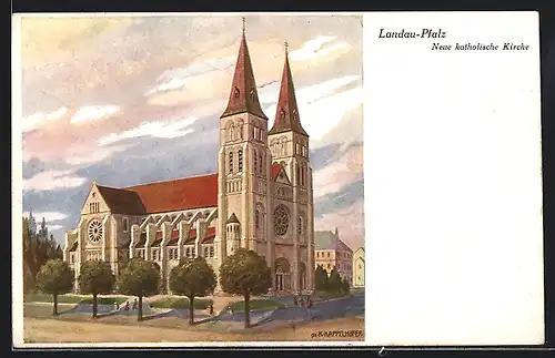 AK Landau / Pfalz, Neue katholische Kirche