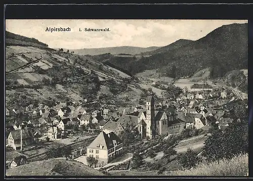 AK Alpirsbach im Schwarzwald, Gesamtansicht
