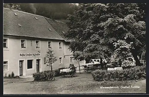 AK Warmensteinach, der Gasthof Puchtler