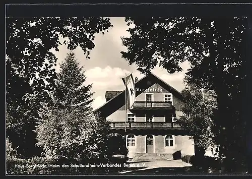 AK Haus Bergfrieden, Heim des Schullandheim-Verbandes Berlin e.V.