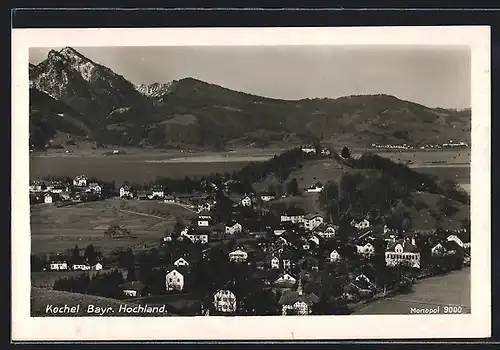 AK Kochel im Bayr. Hochland, Gesamtansicht