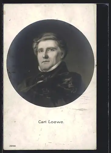 AK Carl Loewe, der Musiker im Portrait