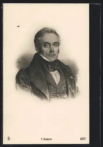 AK Portrait von F. Auber, Französischer Komponist
