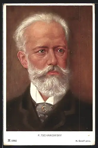 AK Portrait P. Tschaikowsky