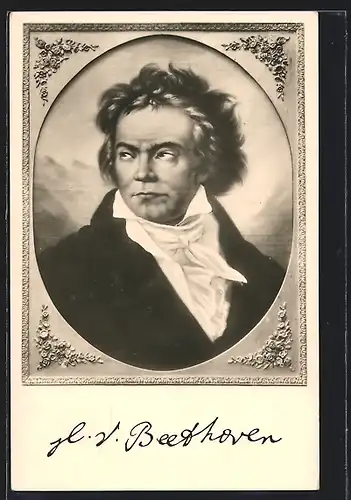 AK Bildnis des Komponisten Ludwig van Beethoven
