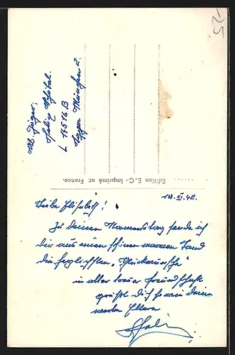 Künstler-AK Portrait Frédéric Chopin