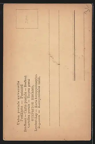 AK Portrait von Franz Schubert, Komponist