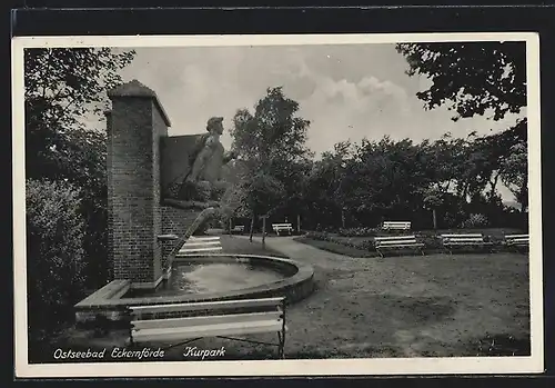 AK Ostseebad Eckernförde, im Kurpark