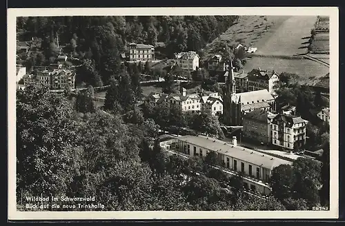 AK Wildbad im Schwarzwald, Blick auf die neue Trinkhalle