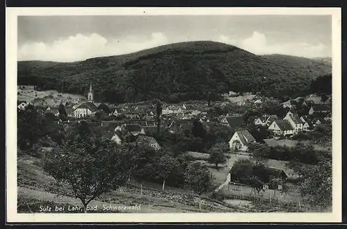 AK Sulz bei Lahr im bad. Schwarzwald, Gesamtansicht