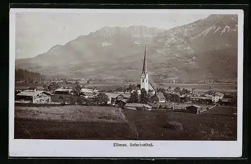 Foto-AK Fritz Gratl: Ellmau im Unterinnthal