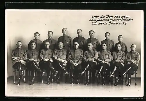 AK Chor der Don-Kosaken nam. Ataman general Kaledin, Dir. Boris Leskovsky
