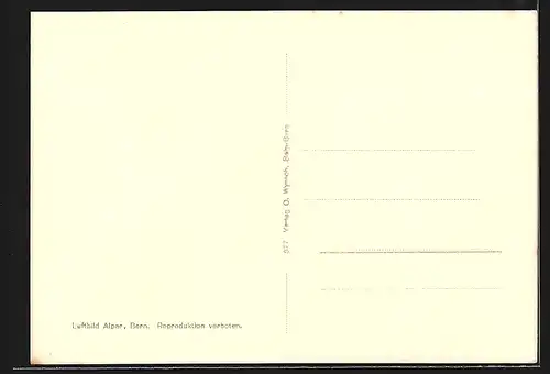 AK Ponte Tresa, Ortsansicht vom Flugzeug aus