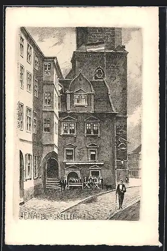 Künstler-AK Jena, Burgkeller