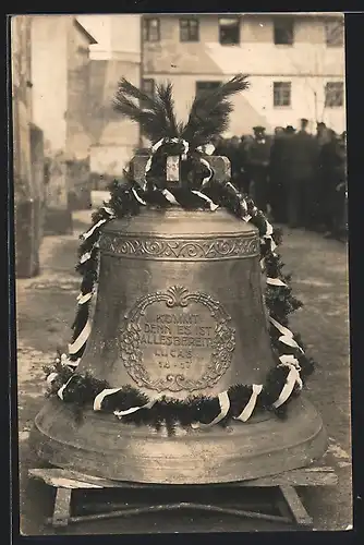 AK Memmingen, Glockenweihe in der Frauenkirche