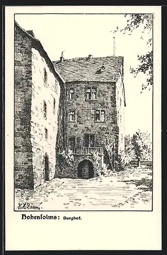 AK Hohensolms, Im Burghof