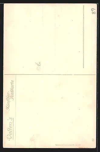 Künstler-AK Heinrich Kley: München, Ansicht des Siegestor