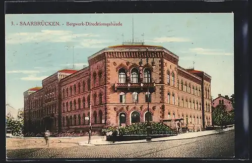 AK Saarbrücken, Bergwerk-Direktionsgebäude