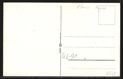 AK Leipzig, Strassenpartie zur Leipziger Messe