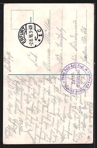 AK Erfurt, Monumentalbrunnen