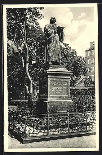 AK Erfurt, Lutherdenkmal