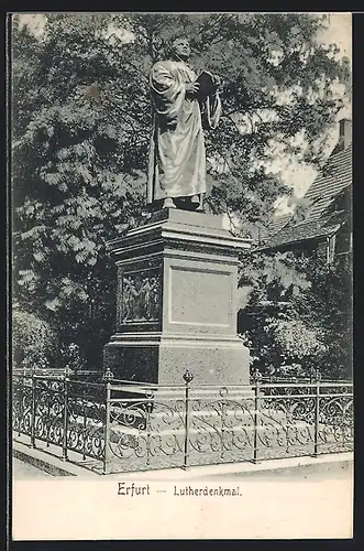 AK Erfurt, Lutherdenkmal