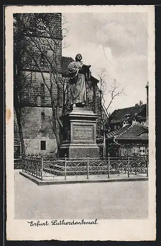 AK Erfurt, Lutherdenkmal