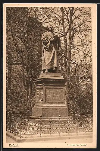 AK Erfurt, Lutherdenkmal