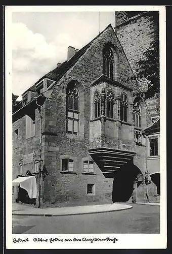 AK Erfurt, Altes Haus an der Aegidienkirche