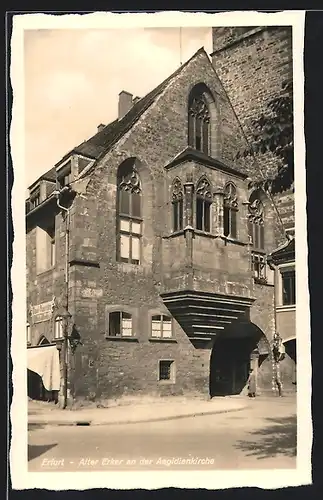 AK Erfurt, Alter Erker an der Aegidienkirche