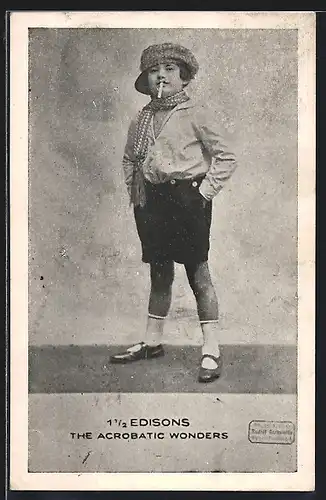 AK 1 1 /2 Edisons, The acrobatic Wonders