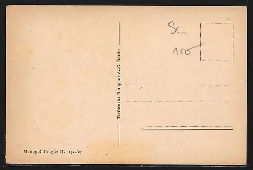 AK Presov, Gebäude mit aufwendigem Relief