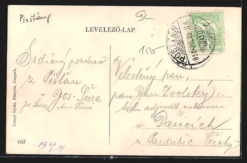 AK Pöstyén, Franz Josefs Bad