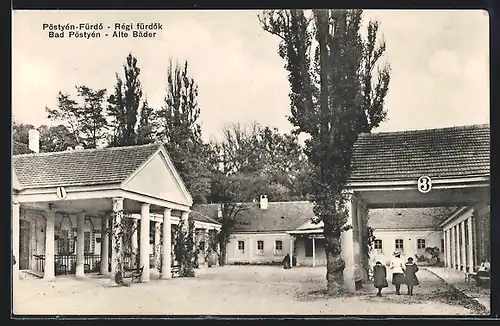 AK Bad Pöstyén, Alte Bäder