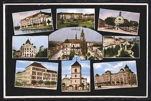 AK Kosice, Gebäude der Stadt