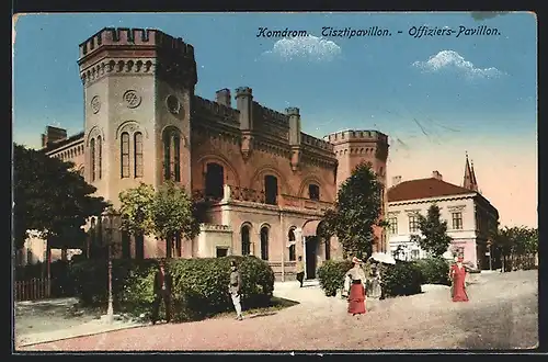 AK Komárom, Tisztipavillon, Offiziers-Pavillon
