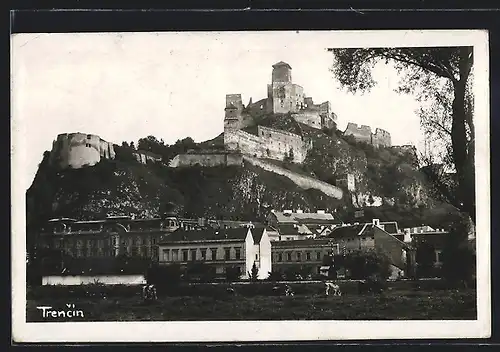 AK Trencín, Blick zur Burg