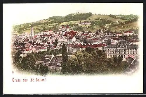 AK Sankt Gallen, Gesamtansicht