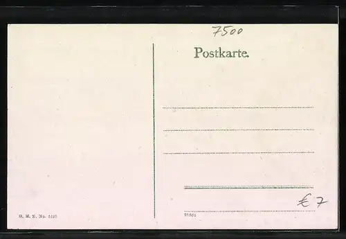 AK Karlsruhe i. B., Bahnhofsplatz mit Strassenbahnen