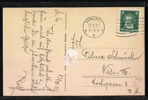 AK München, Karlsplatz-Rondell