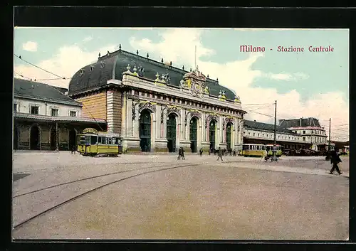 AK Milano, Stazione Centrale e Tramways