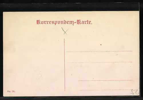 AK Wien, Schottenring mit Strassenbahn