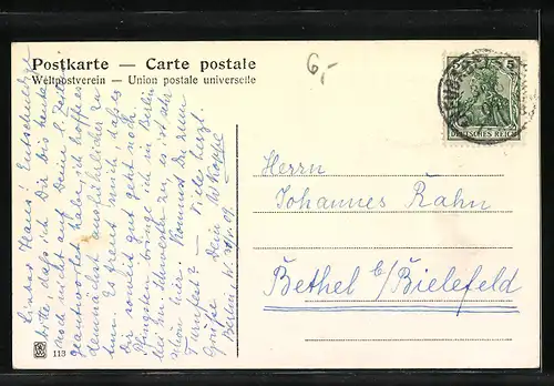 AK Berlin, Potsdamer Platz mit Strassenbahn